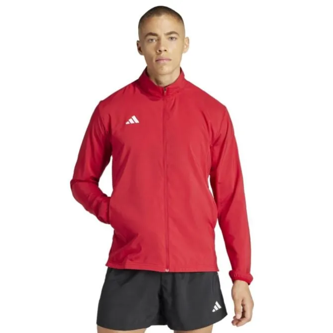 adidas Laufjacken>Adizero E Jacket Rot