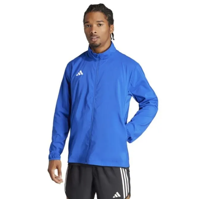 adidas Laufjacken>Adizero E Jacket Blau