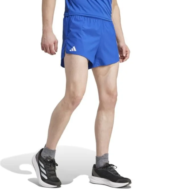 adidas Laufshorts>Adizero E Shorts Blau