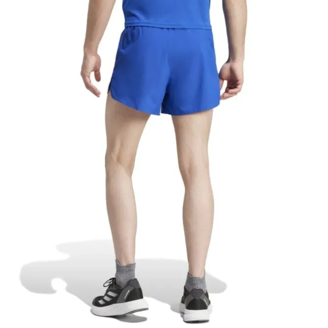 adidas Laufshorts>Adizero E Shorts Blau