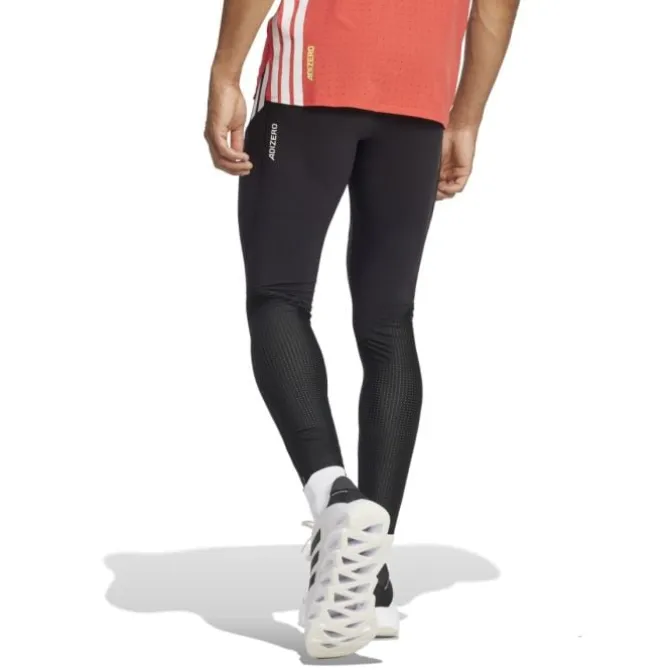 adidas Laufhosen>Adizero Long Tights Schwarz