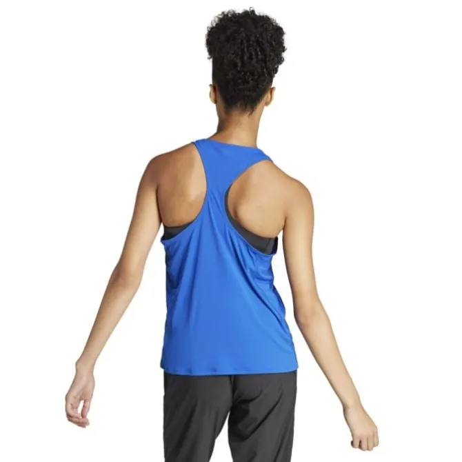 adidas Laufshirts>Adizero Tank Blau