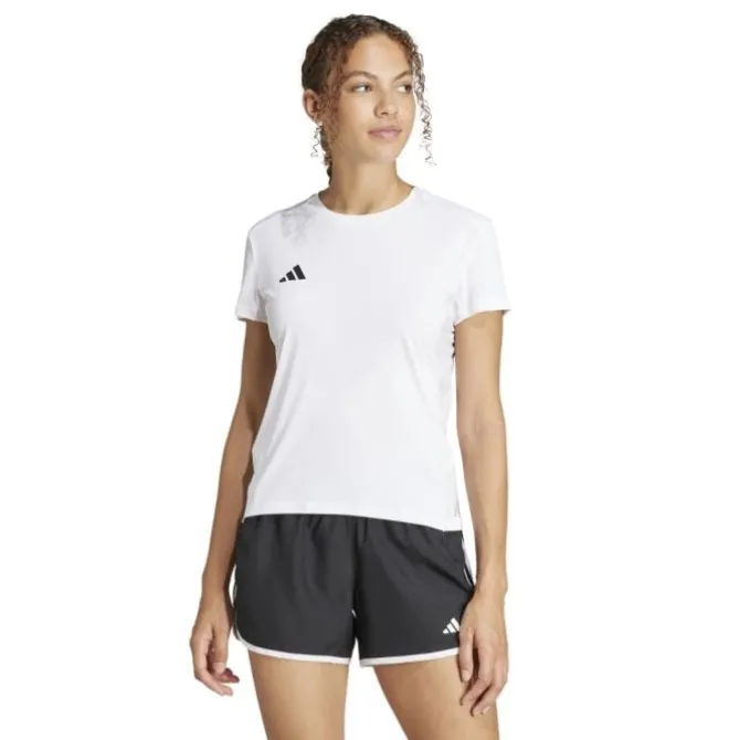 adidas Laufshirts>Adizero T-shirt Weiß