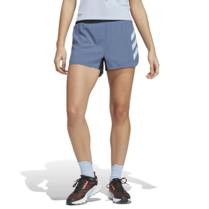 adidas Laufshorts>AGR Short 3" Blau