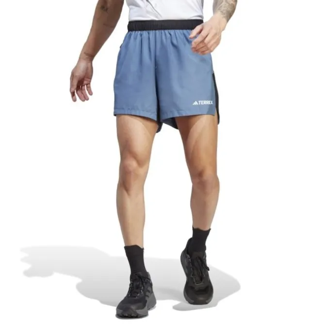 adidas Laufshorts>Mt Trail Shorts Blau