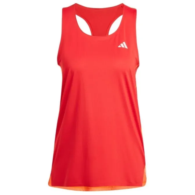 adidas Laufshirts>NYC Singlet Rot