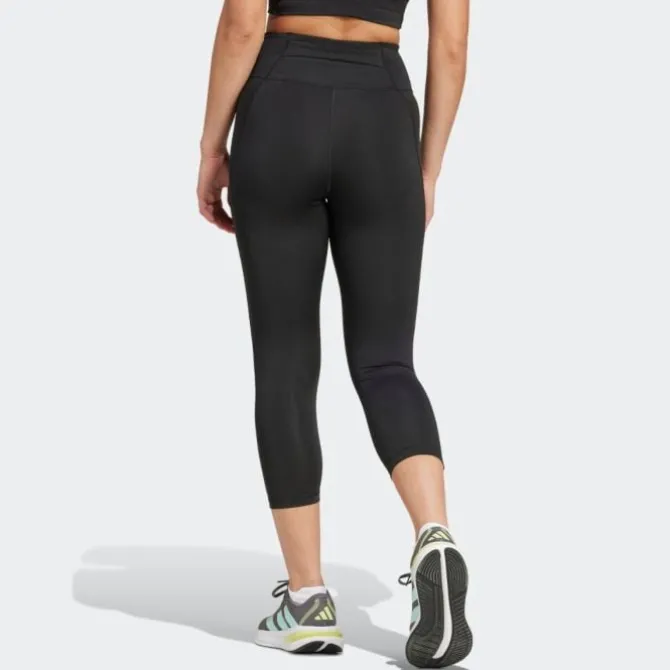 adidas Laufhosen>OTR 3/4 L Tights Schwarz