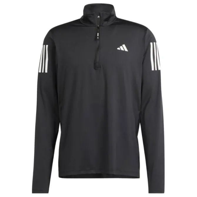 adidas Laufshirts>Own The Run Half-Zip Running Jacket Schwarz