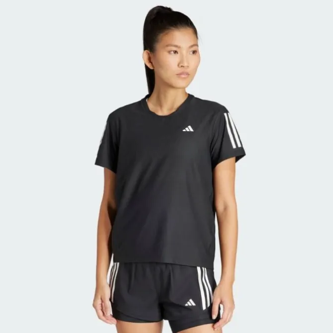 adidas Laufshirts>Own The Run Running T-shirt Schwarz