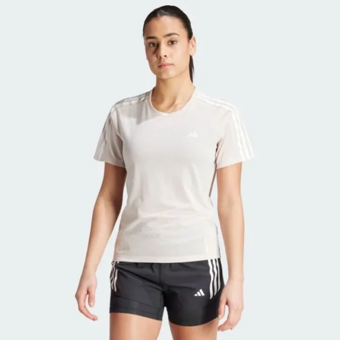 adidas Laufshirts>Own The Run 3S T-shirt Orange