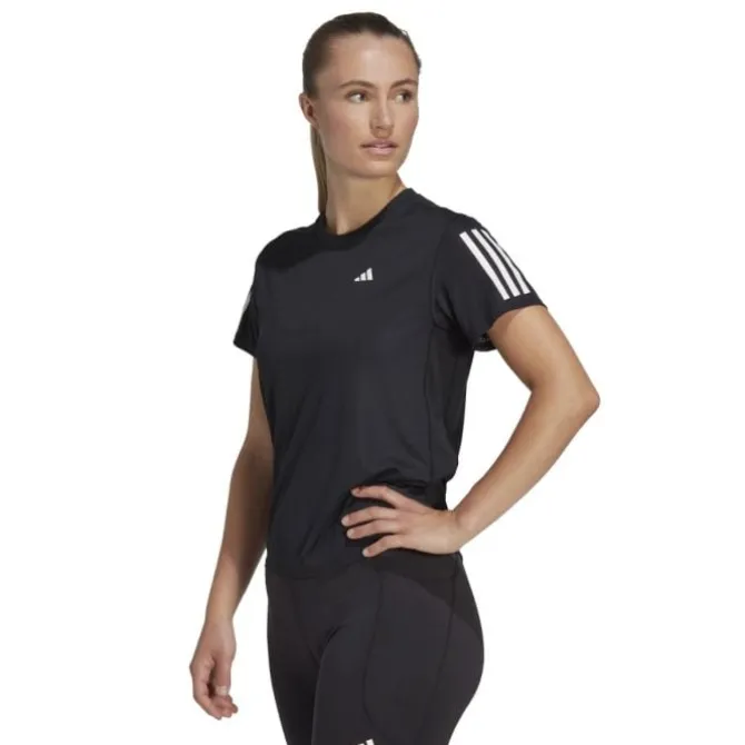 adidas Laufshirts>Own The Run Short Sleeve Tee Schwarz