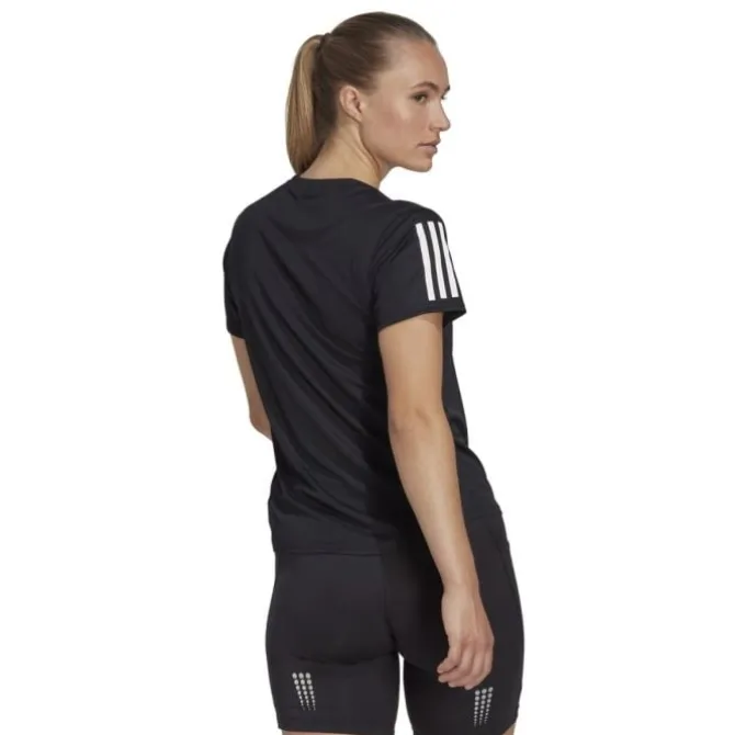 adidas Laufshirts>Own The Run Short Sleeve Tee Schwarz