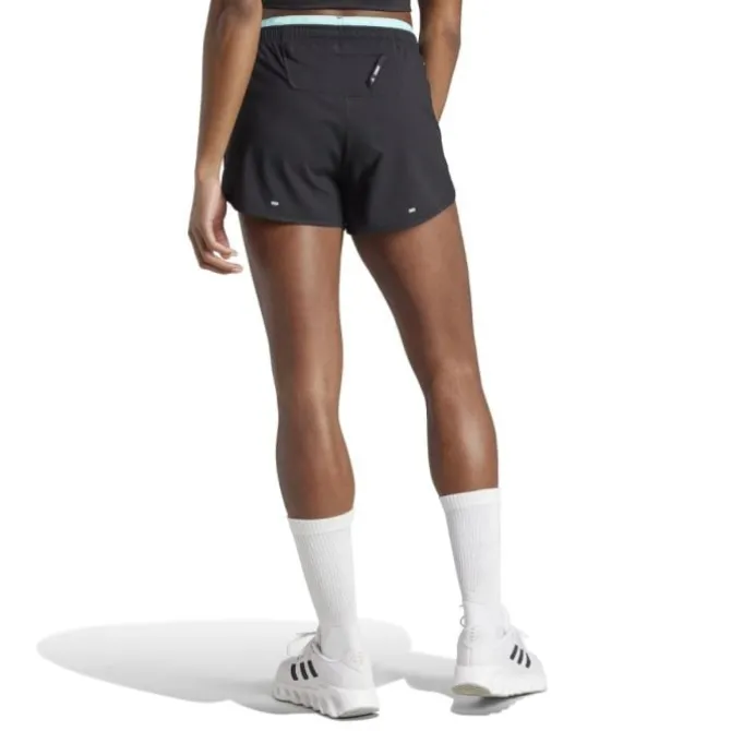 adidas Laufshorts>Own The Run 3-Stripe 4" Shorts Schwarz