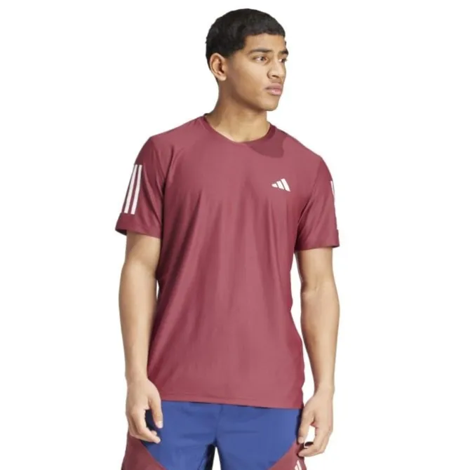 adidas Laufshirts>Own The Run T-Shirt Rot