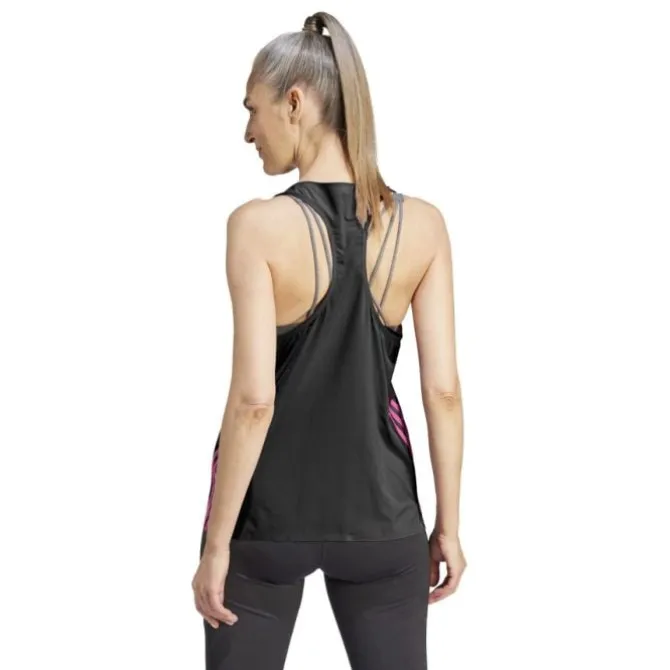 adidas Laufshirts>Promo Tank Schwarz