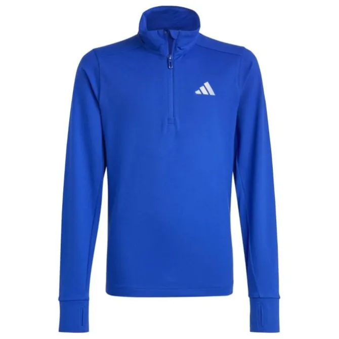 adidas Langarmshirts>Run 1/2 Zip Blau