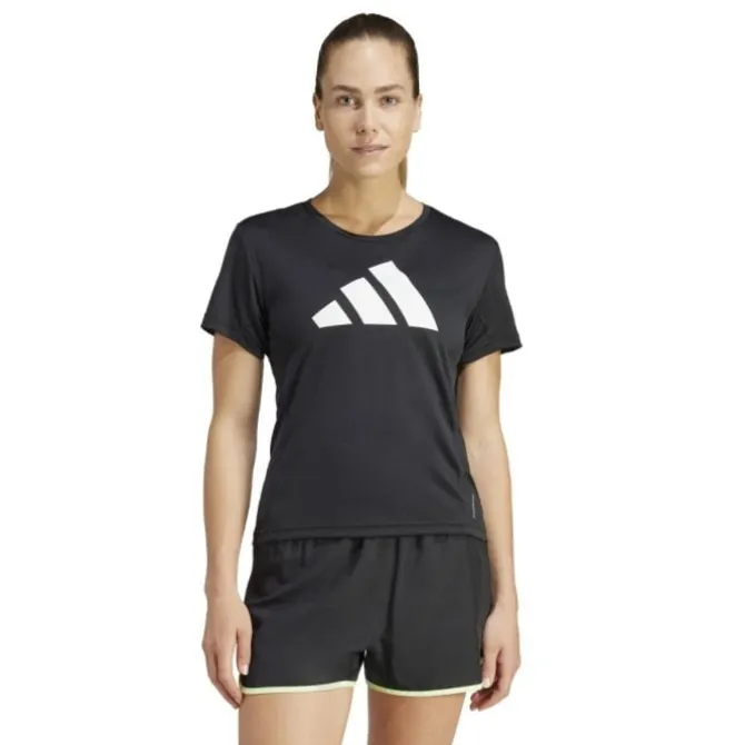 adidas Laufshirts>Run It Tee Schwarz