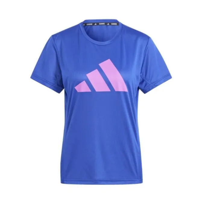 adidas Laufshirts>Run It Tee Violett