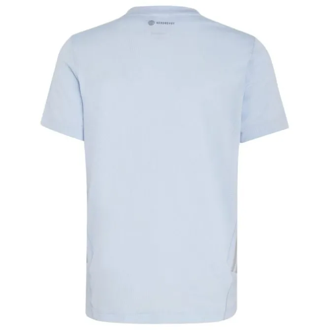 adidas T-shirts>Run 3S Tee Blau