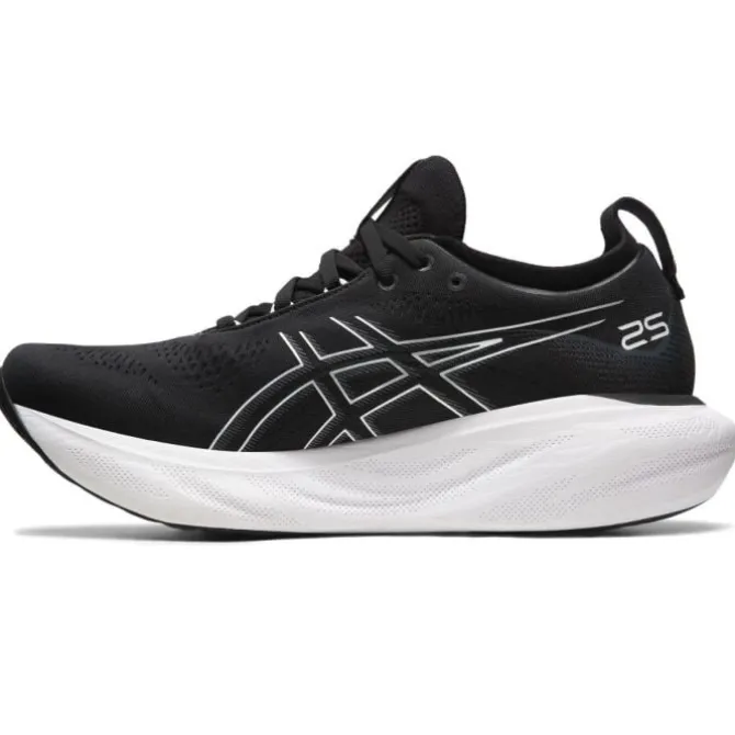 Asics Neutrale Laufschuhe | Allround Laufschuhe>Gel-Nimbus 25 Wide Schwarz