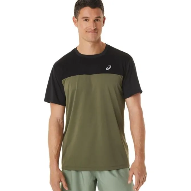 Asics Laufshirts>Race SS Top Grün