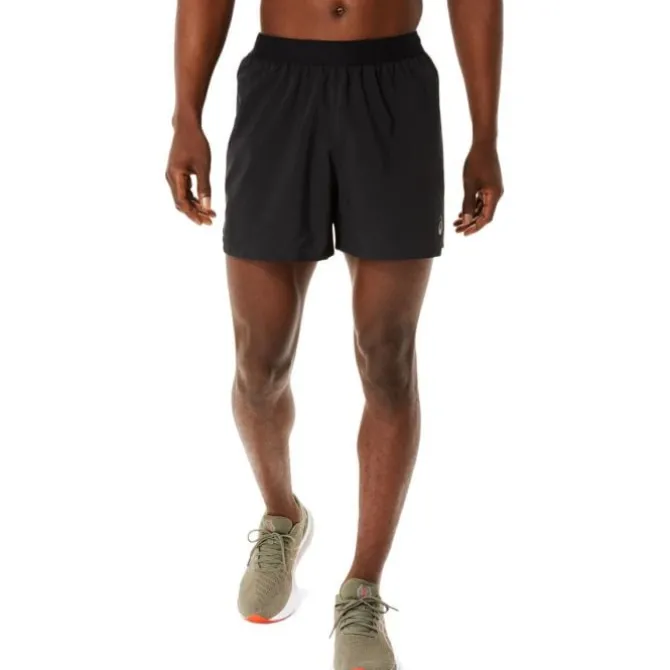 Asics Laufshorts>Road 5in Shorts Schwarz