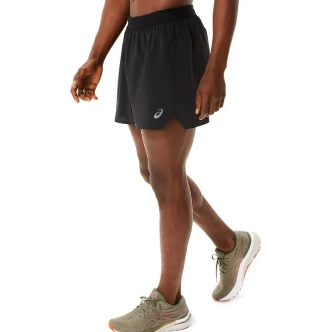 Asics Laufshorts>Road 5in Shorts Schwarz