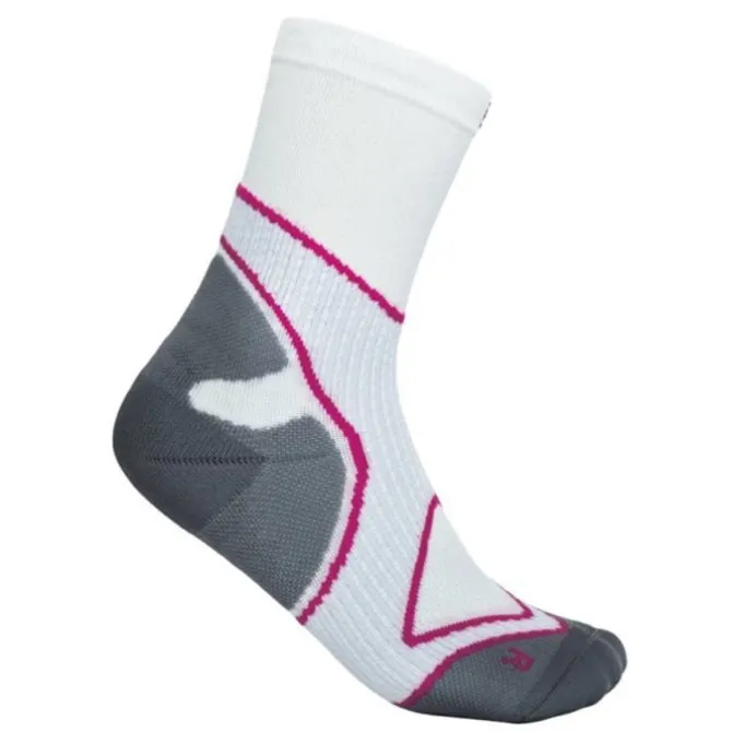 Bauerfeind Socken & Strümpfe | Laufsocken>Run Performance Socks Mid Cut Weiß