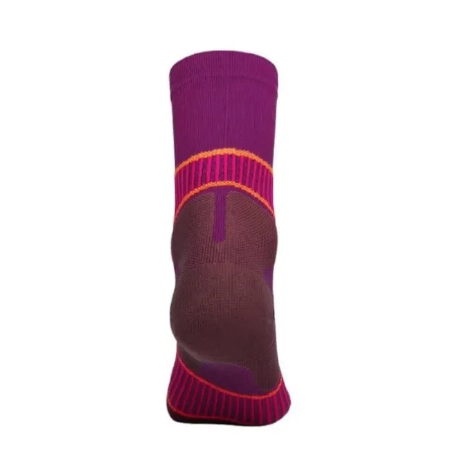 Bauerfeind Socken & Strümpfe | Laufsocken>Run Performance Socks Mid Cut Rot-violett