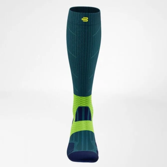 Bauerfeind Socken & Strümpfe | Laufsocken>Trail Run Compression Socks High Cut Blau