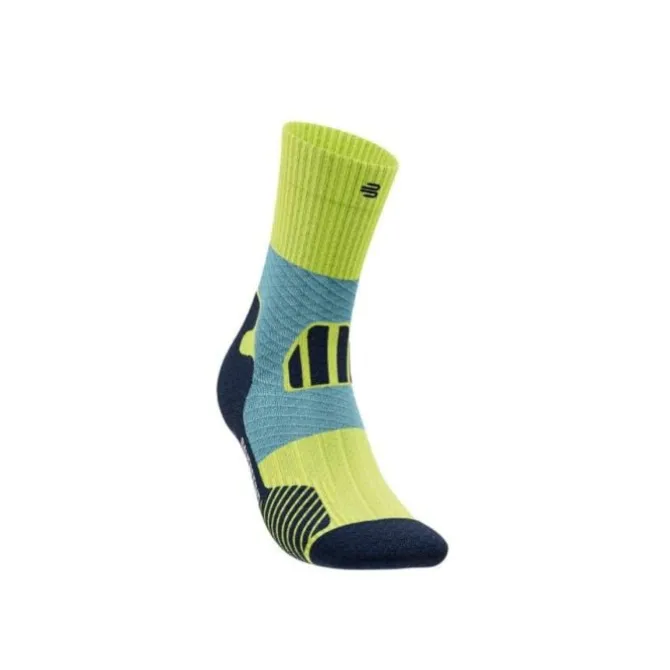 Bauerfeind Socken & Strümpfe | Laufsocken>Trail Run Compression Socks Mid Cut Blau