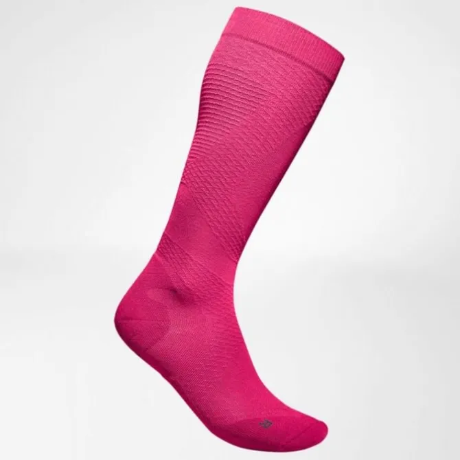 Bauerfeind Socken & Strümpfe | Laufsocken>Ultralight Compression Socks High Cut Rot-violett