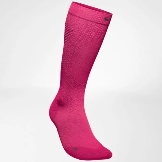 Bauerfeind Socken & Strümpfe | Laufsocken>Ultralight Compression Socks High Cut Rot-violett