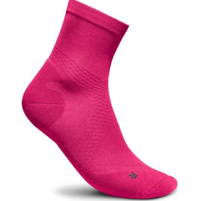 Bauerfeind Socken & Strümpfe | Laufsocken>Ultralight Compression Socks Mid Cut Rot-violett