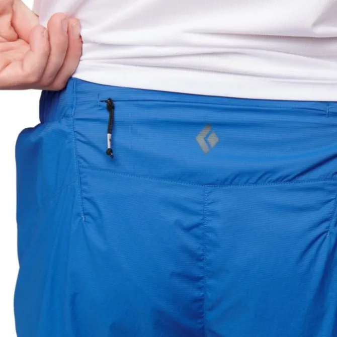 Black Diamond Laufshorts>Flatiron Shorts Blau