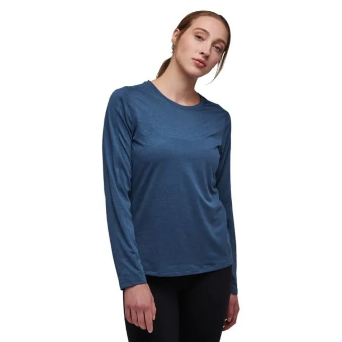 Black Diamond Laufshirts>Lightwire LS Tee Blau