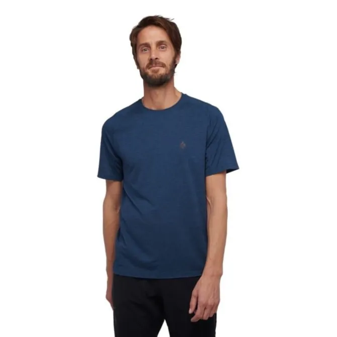 Black Diamond Laufshirts>Lightwire Short Sleeve Tech Tee Blau