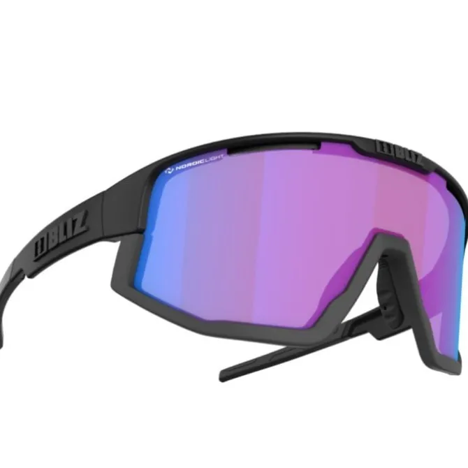 Bliz Sonnenbrillen>Active Fusion Matt Black Nordic Light Schwarz