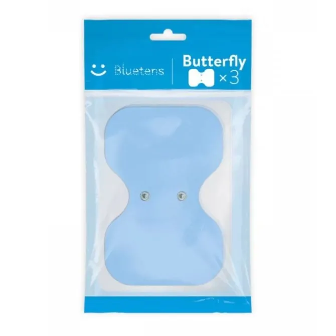 Bluetens Pflegeprodukte>Electrodes Butterfly Wireless Clip 3-pack Blau