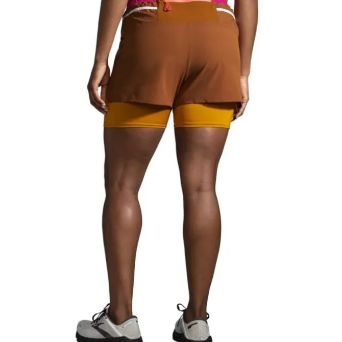 Brooks Laufshorts>High Point 3" 2-in-1 Short Braun