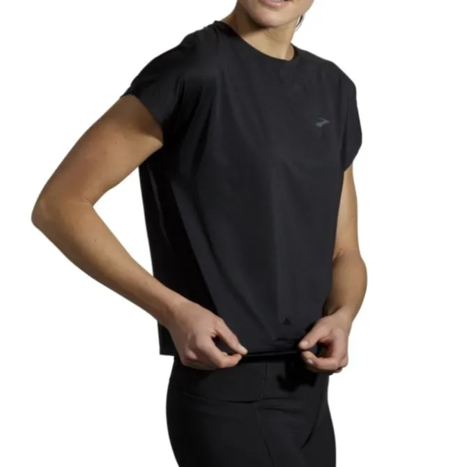 Brooks Laufshirts>Sprint Free Short Sleeve Schwarz