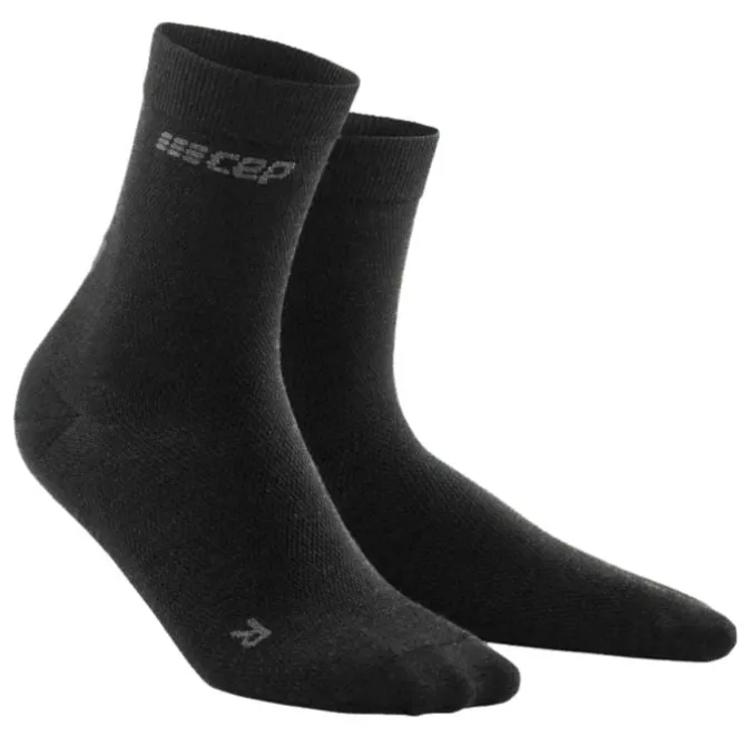 CEP Socken & Strümpfe | Laufsocken>Allday Recovery Compression Mid-Cut Socks Schwarz