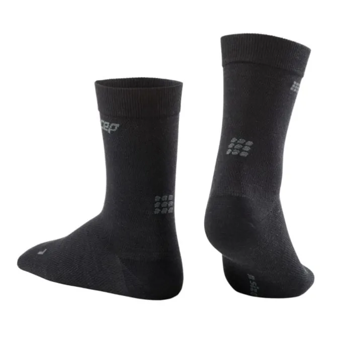 CEP Socken & Strümpfe | Laufsocken>Allday Recovery Mid Cut Sock Schwarz