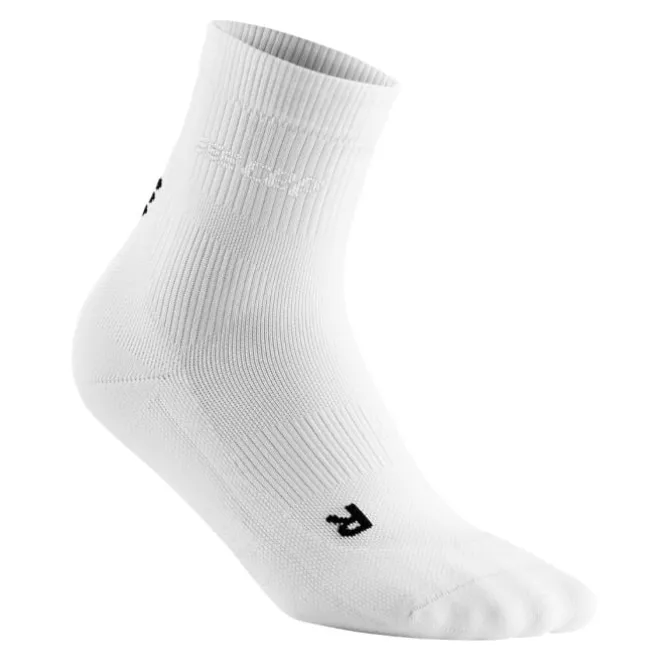 CEP Socken & Strümpfe | Laufsocken>Classic All White Socks Mid Cut Weiß