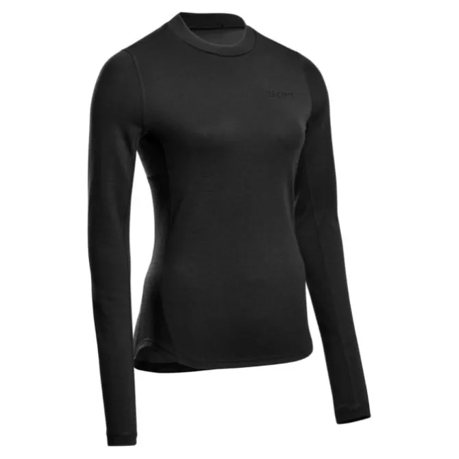 CEP Laufshirts>Cold Weather Merino LS Shirt Schwarz