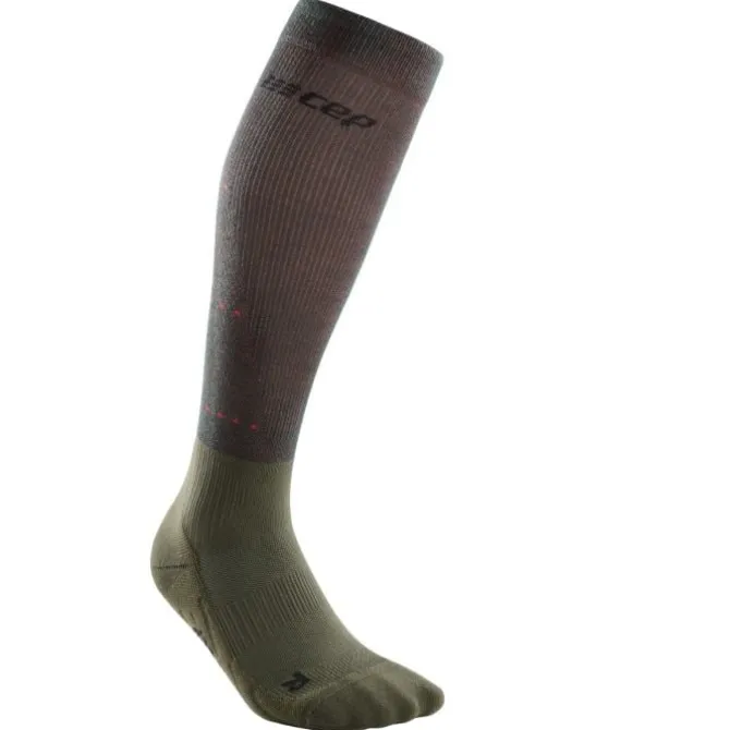 CEP Socken & Strümpfe | Laufsocken>Intrared Recovery Compression socks Rot