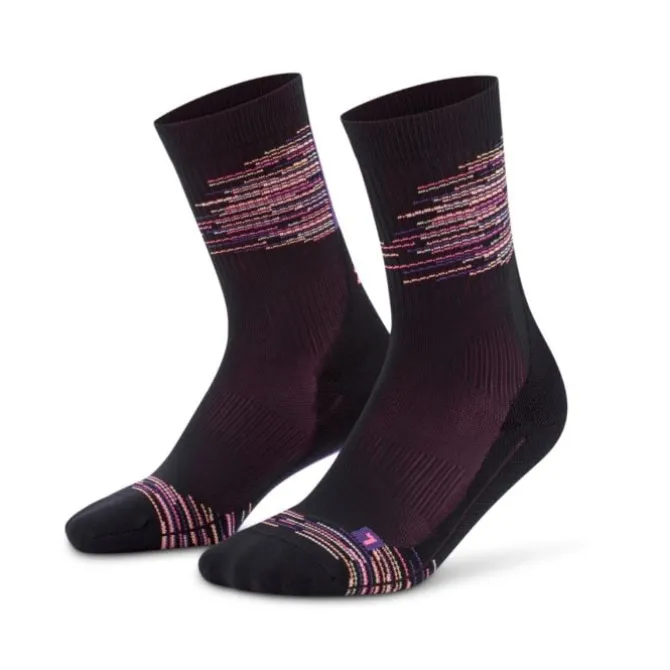 CEP Socken & Strümpfe | Laufsocken>Paris Vibes 80's Mid Cut Sock Schwarz