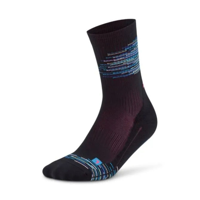 CEP Socken & Strümpfe | Laufsocken>Paris Vibes 80's Mid Cut Sock Schwarz