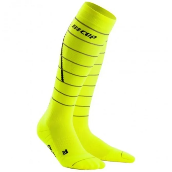 CEP Socken & Strümpfe | Laufsocken>Reflective Compression Socks Gelb