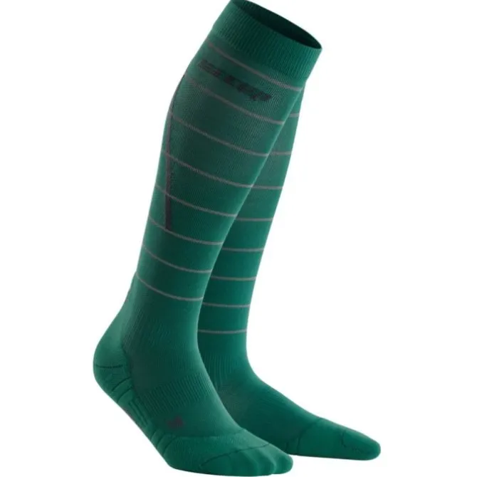 CEP Socken & Strümpfe | Laufsocken>Reflective Compression Socks Grün